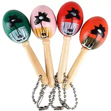 Llaveros De Mini Maracas - Paquete De 12