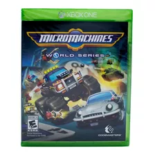 ¡nuevo! Micro Machines World Series Xbox One ¡sellado!