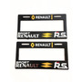 Par Porta Placas Autos Renault Rs