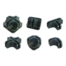 Conectivo Conector Balcão De Vidro Ou Aramado 50 Peças