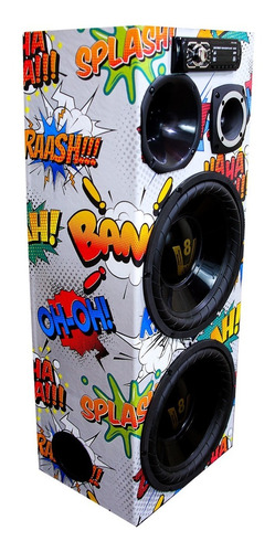 Caixa de Som Bob Esponja JBL Vulcano + Stetsom! 