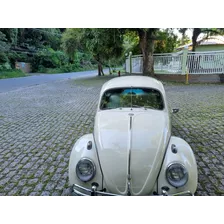 Volkswagen Fusca Placa Preta