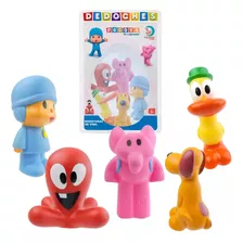 Pocoyo 5 Mini Bonecos Em Vinil Dedoches Divertidos - Cardoso