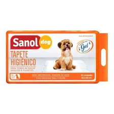 Tapete Higiênico Sanol Dog Pacote 30 Unidades 60x80 Cm