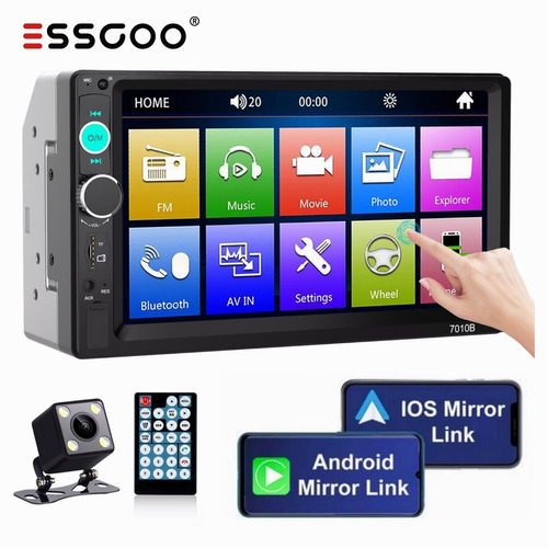 Essgoo auto estereos de pantalla