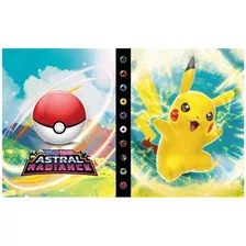 Álbum Capacidade 240 Cartas Pokémon Go Pikachu Charizard