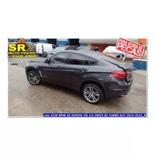 Sucata Bmw X6 35i 3.0 306cv Bi-turbo Aut 2016