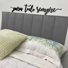 Cabeceira De Cama De Casal 20x60cm - Kit Com 8 Unidades