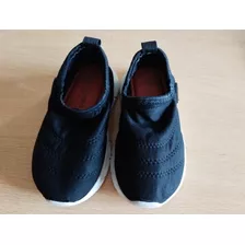 Zapatillas Negras Niños Molekinha Nro 23