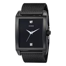 Reloj De Hombre Con Esfera De Acero Inoxidable Guess, Color: