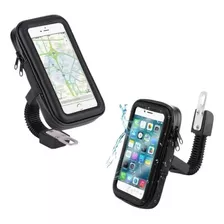 Suporte De Celular Para Moto E Bike A Prova Dagua Gps Tomate