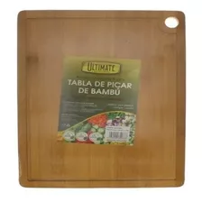 Tabla De Picar Rectangular De Bambú 40x30cm Bca-3040 Yop