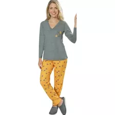 Pijama Mujer Invierno Talles Grandes Susurro 3008