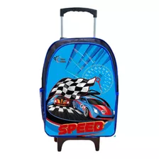 Mochila Masculina Juvenil Escolar Rodinha Infantil Menino