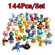 144pcs Estatuetas De Pokémon Para Crianças