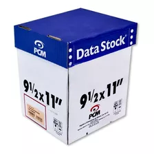 1500pz Papel Para Impresión Pcm Data 9â½ X 11 2t Ds00 /vc Color Blanco