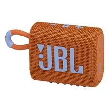 Bocina Jbl Go 3 Portátil Bluetooth Waterproof Naranja Orange