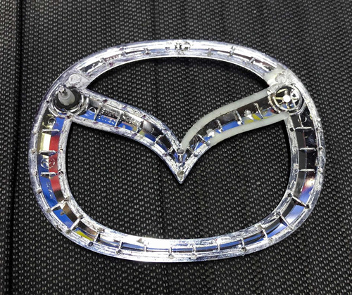 Emblema De Cajuela Mazda 3 Sedan 2014 2018 11.5 X 9.2 Cm Foto 6