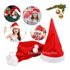 10u Gorrito Gorro Navideño Papa Noel Santa Navidad Fiesta