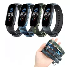 Correa Camuflada Para Xiaomi Mi Band 6 / Mi Band 5 