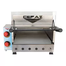 Forno A Gás Pizza Grill Pedra Refratária Infravermelho 43x43