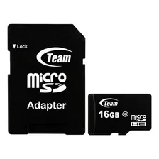 Memoria Micro Con Adaptador Sd 16 Gb Clase 10 - Fullshop.uy