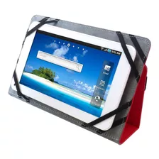 Carcasa Tablet 7 A 8 Pulgadas Universal Fiddler Roja