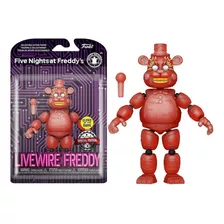 Funko Figura De Five Nights At Freddys Brilla En La Oscuridad - Livewire Freddy