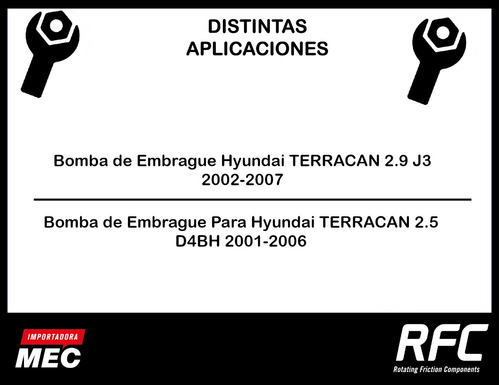 Bomba Embrague Para Hyundai Terracan 2.5 D4bh 2001-2006 Foto 2
