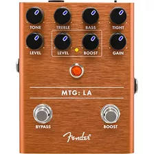 Fender Mtg: Pedal De Guitarra Eléctrica De Distorsión De Tub