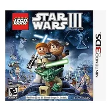 Lego Star Wars Iii: The Clone Wars Star Wars Standard Edition Lucasarts Nintendo 3ds Físico