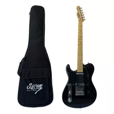 Guitarra Telecaster Seven Stc-307 Bk Preto Canhoto