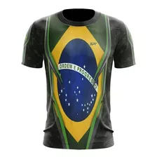 Camisa Camiseta M/ C Brasil Spt Ref 01 Uv