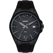 Relogio Orient Masculino Aço Preto Sport Pulseira Borracha 