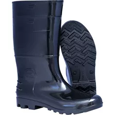 Bota Pvc Cano Long Preta C.a 39184