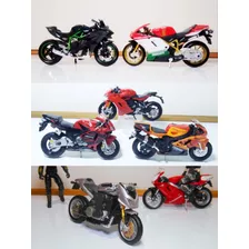 Motos Colección Escala 1/18 Yamaha Honda Ktm Ducati Kawasaki