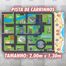 Tapete Infantil Para Brincar De Carrinhos Hot Wheels 2m