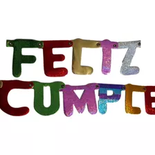 Guirnalda Mediana Multicolor Feliz Cumpleaños