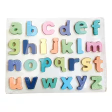 Encaixe Divertido Letras Minúsculas Mdf - Toy Mix