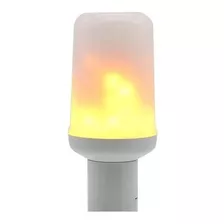 Lampada Led E27 9w Efeito Chama Fogo Tocha Flame Bivolt