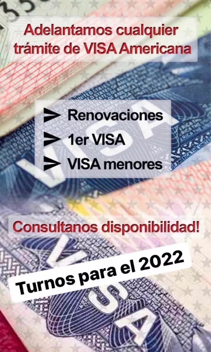 Visa Eeuu Gestion Adelantamos Turnos Primera Visa Renovación
