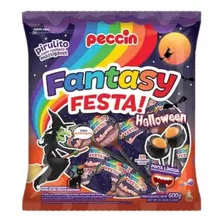 Pirulito Fantasy Festa Halloween Pinta Língua Pacote 500g