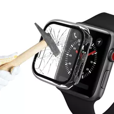 Capa Case Bumper Vidro Temperado Compativel Apple Watch 