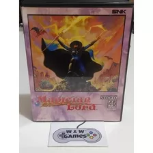 Cartucho Neogeo Aes - Magician Lord - Lacrado - Leia Anúncio