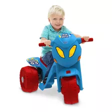 Moto Infantil Elétrica Banmoto 6v De Bateria Azul Bandeirante