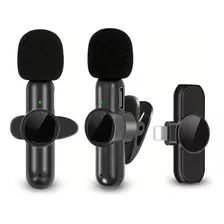 Microfono Corbatero Inalambrico X2 Lavalier Para iPhone iPad