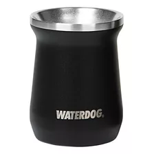 Mate Termico Waterdog Acero Inox. Zoilo 160ml Color Negro