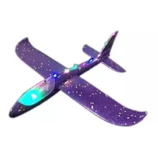 Avión Planeador Plumavit 50x47 Con Luz 