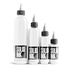 Tinta Solid Ink White 2 Oz Tattoo Tatuaje Pigmento Usa