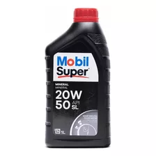 Óleo Lubrificante Mobil Super 20w50 Mineral Original Carro